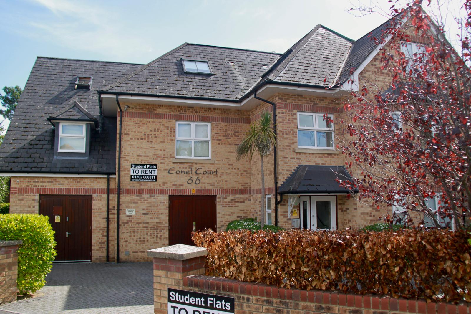 Exterior of Conel Court, Talbot Road
