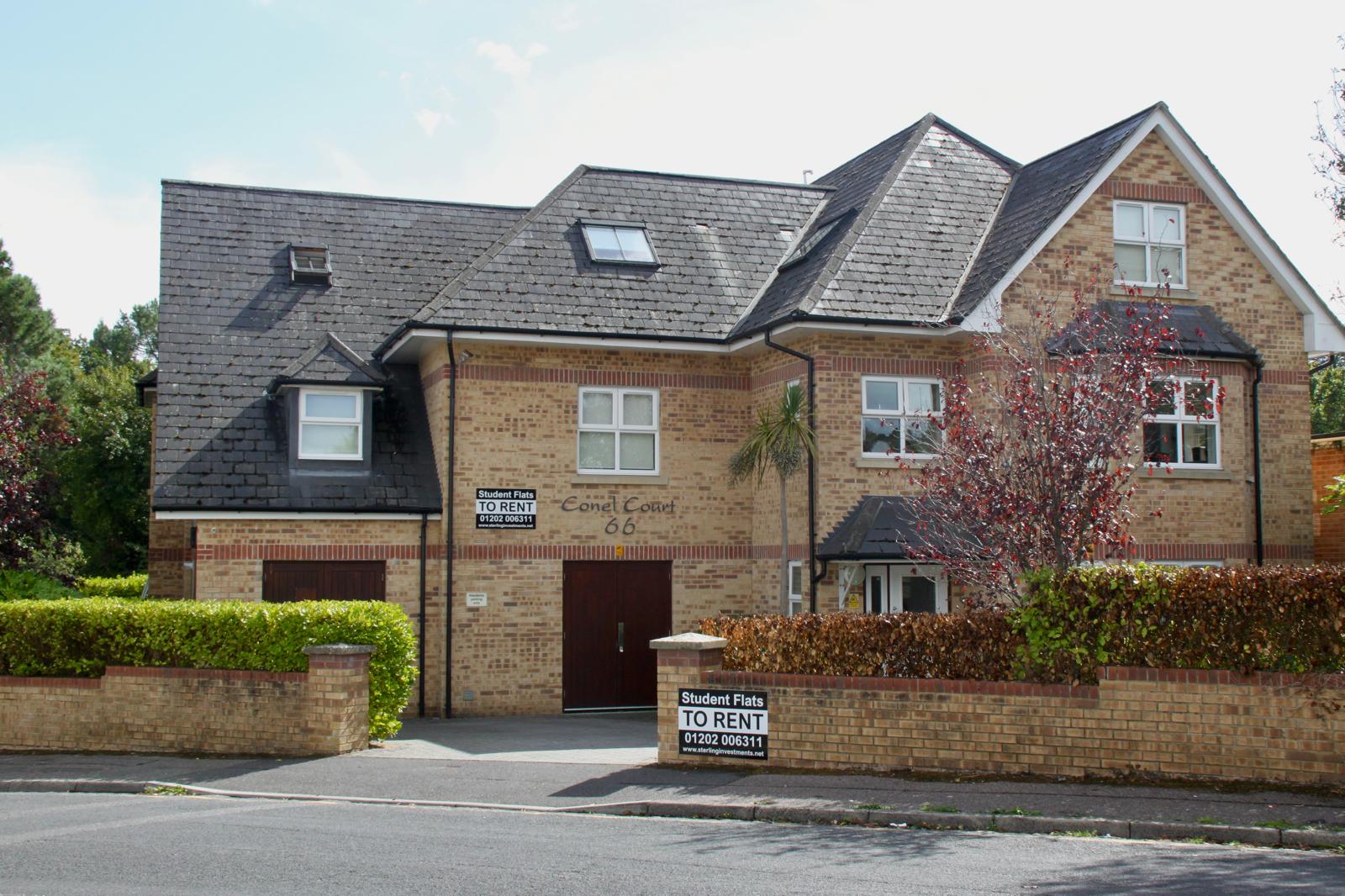 Exterior of Conel Court, Talbot Road