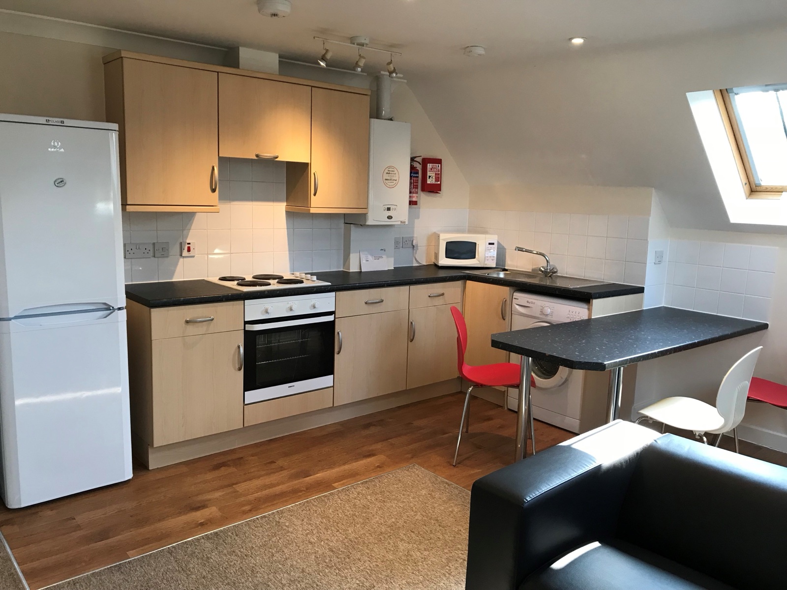 Kitchen, Flat 10 Conel Court