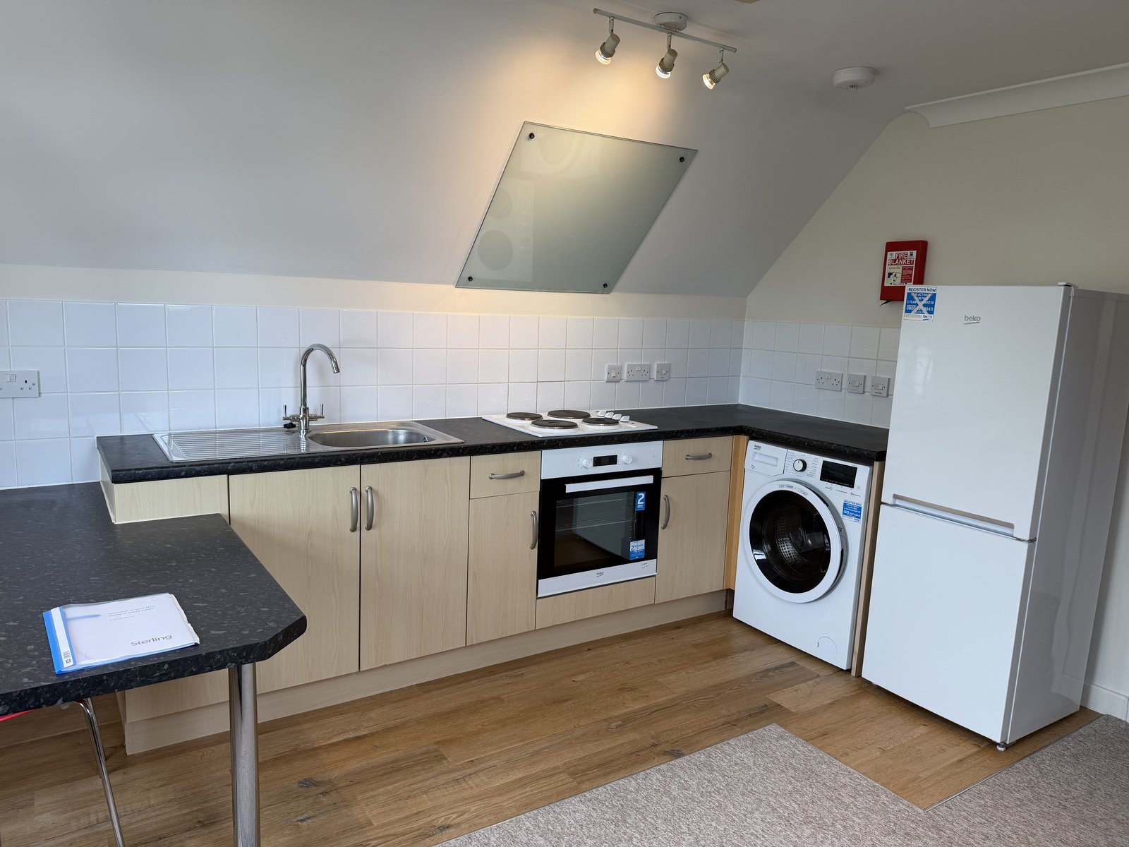 Kitchen, Flat 11 Conel Court
