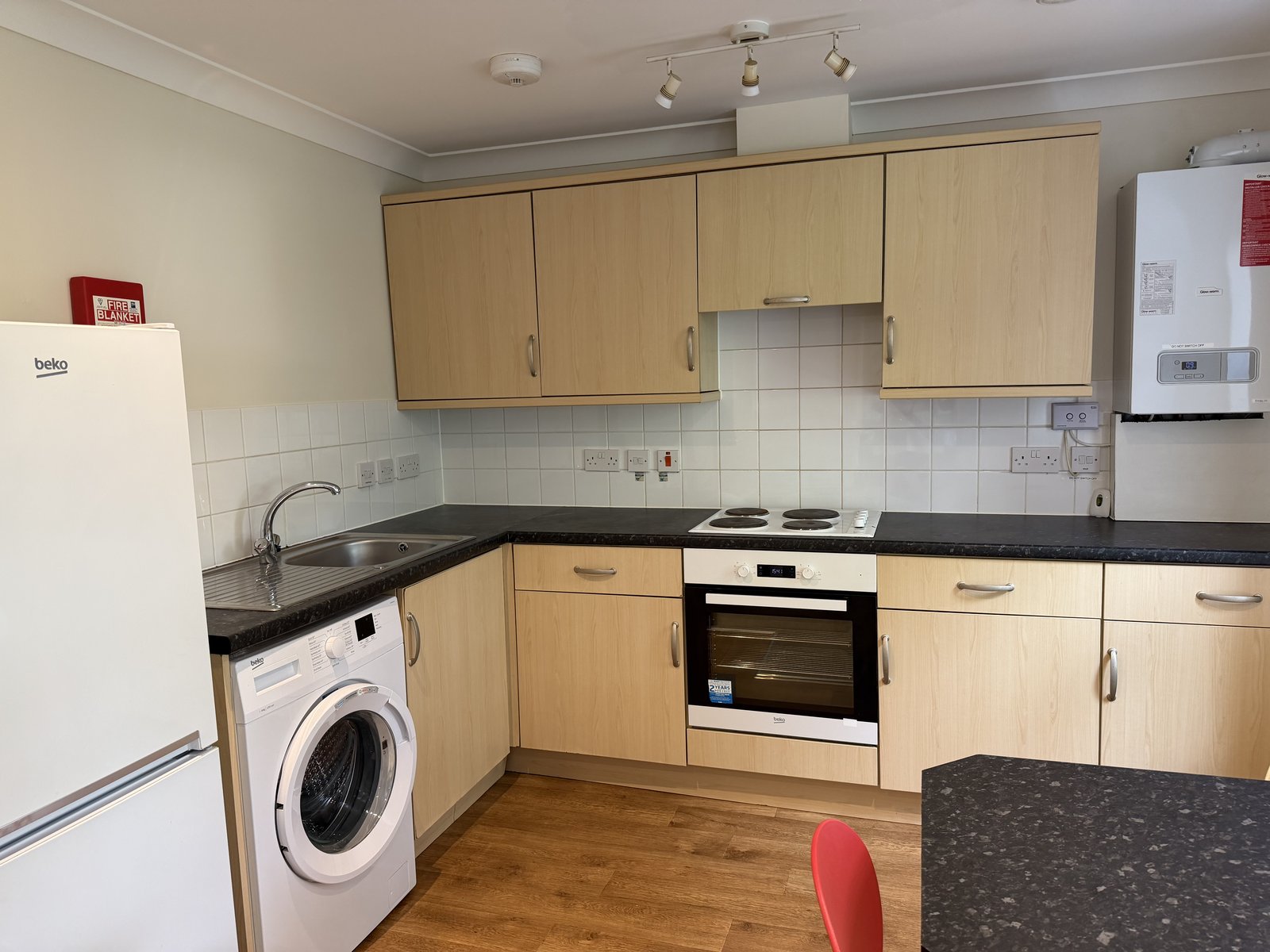 Kitchen, Flat 4 Conel Court