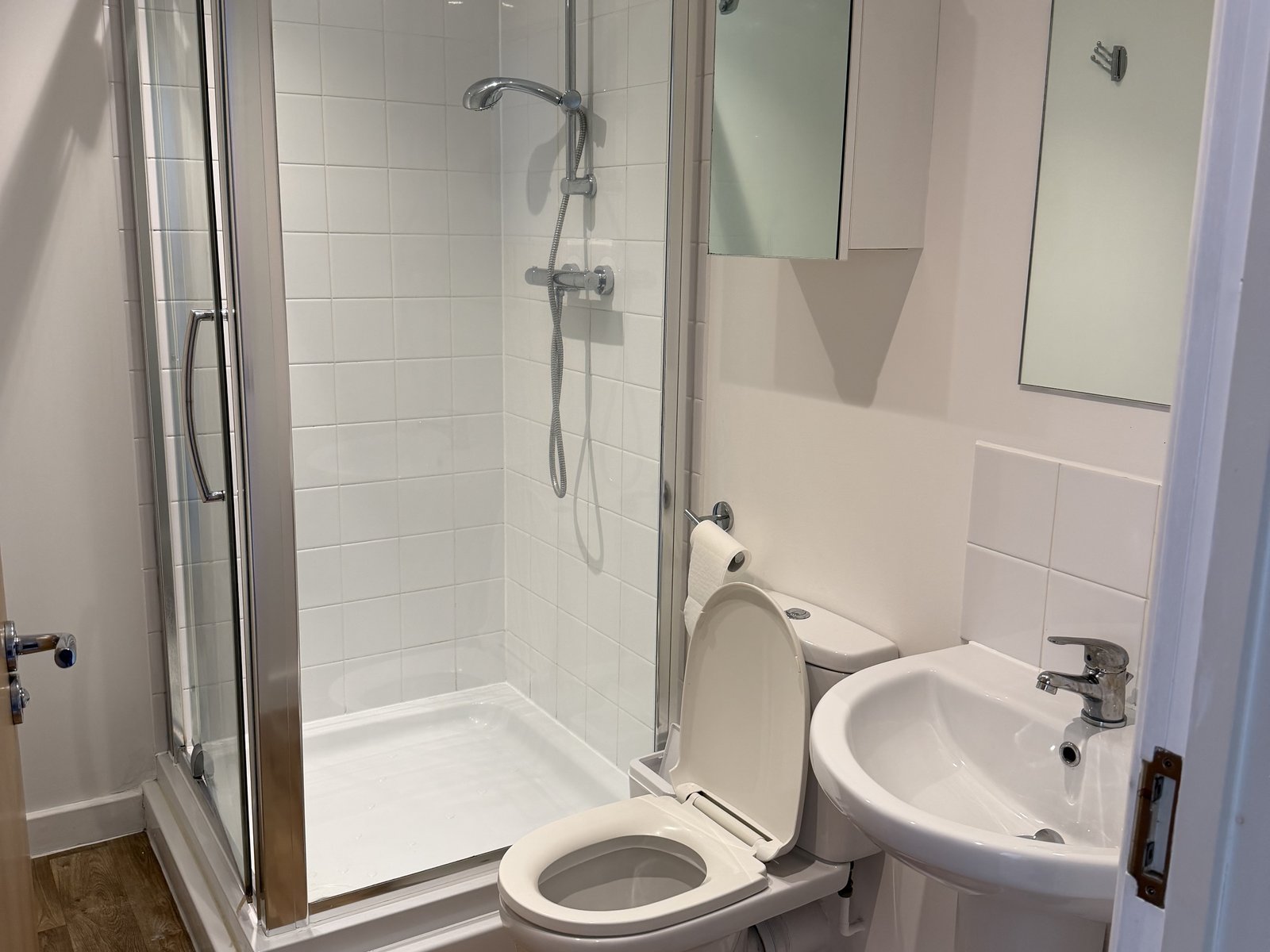 Shower room, Flat 8 Conel Court