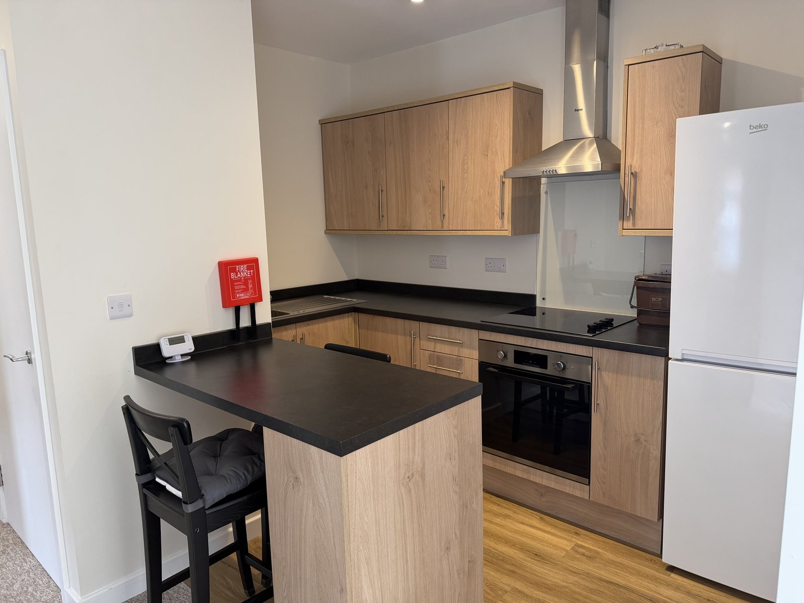 Kitchen, Flat 12 Richmond Court