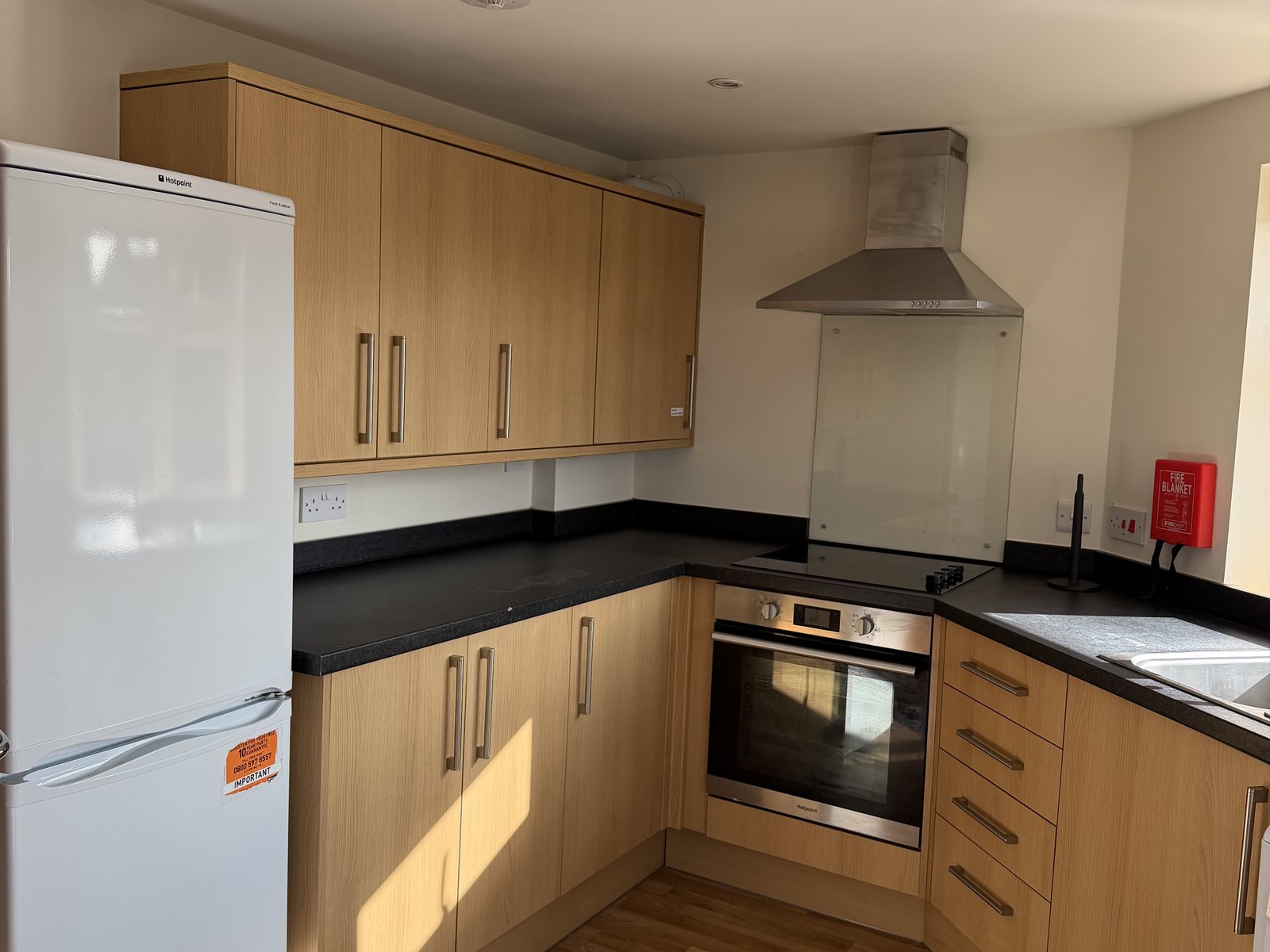 Kitchen, Flat 3 Richmond Court